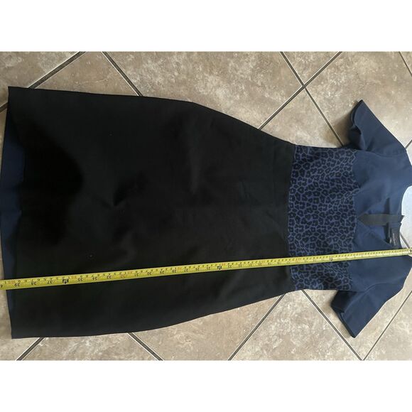 Roland Mouret X Banana Republic 10 Sheath Structured Multi Pattern Dress - Picture 5 of 7